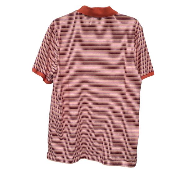 Original Penguin Striped Polo Shirt Men XL Short Sleeve Preppy Academia Pullover - Picture 3 of 8